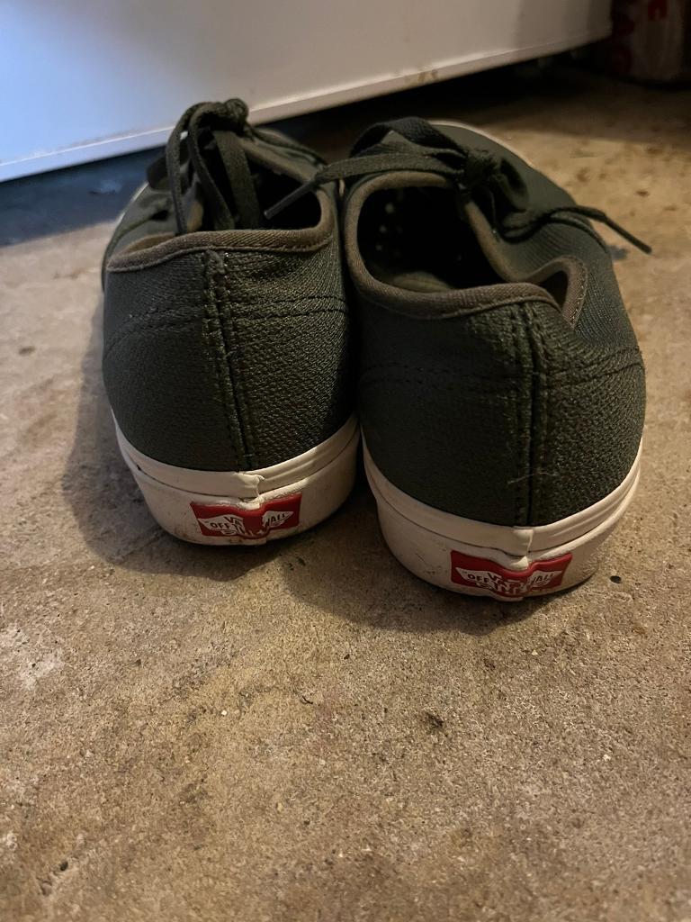 grey vans size 7